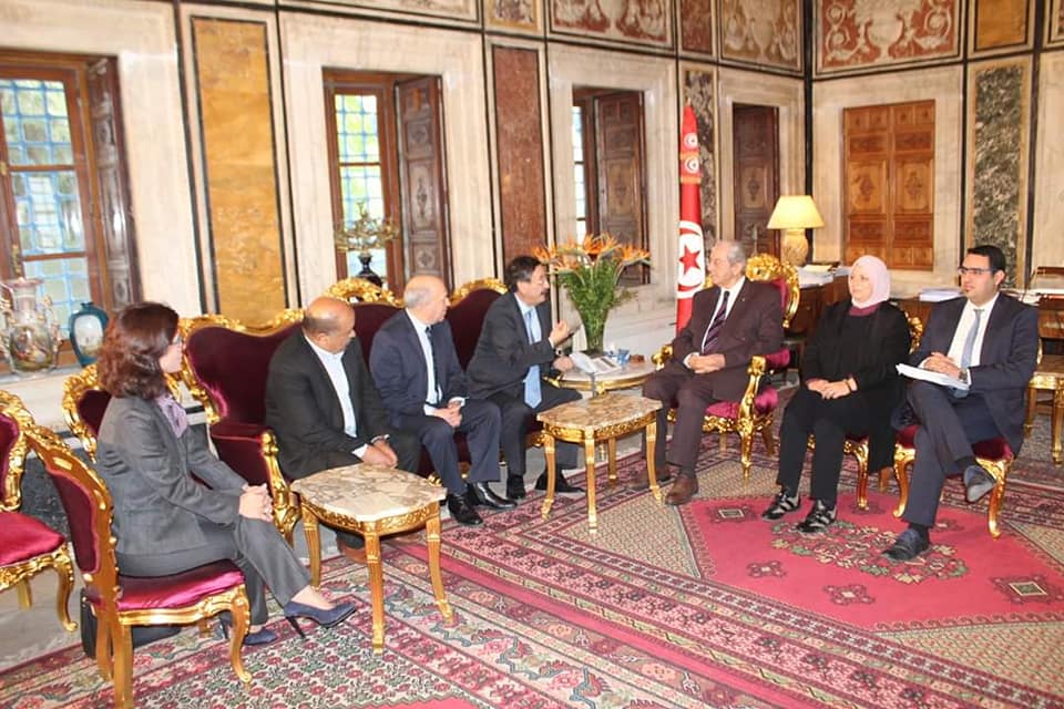 Les directeurs des journaux reçus par Mohamed Ennaceur