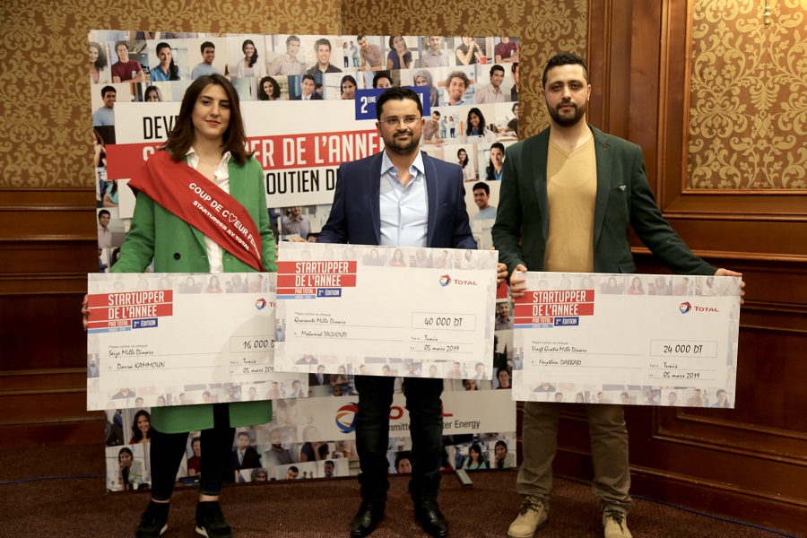 Challenge Startupper de l’Année de Total en Tunisie: quand entrepreneuriat rime avec innovation