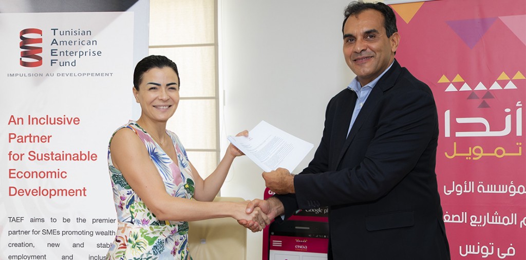 Signature d’un accord de financement entre le TAEF et Enda Tamweel