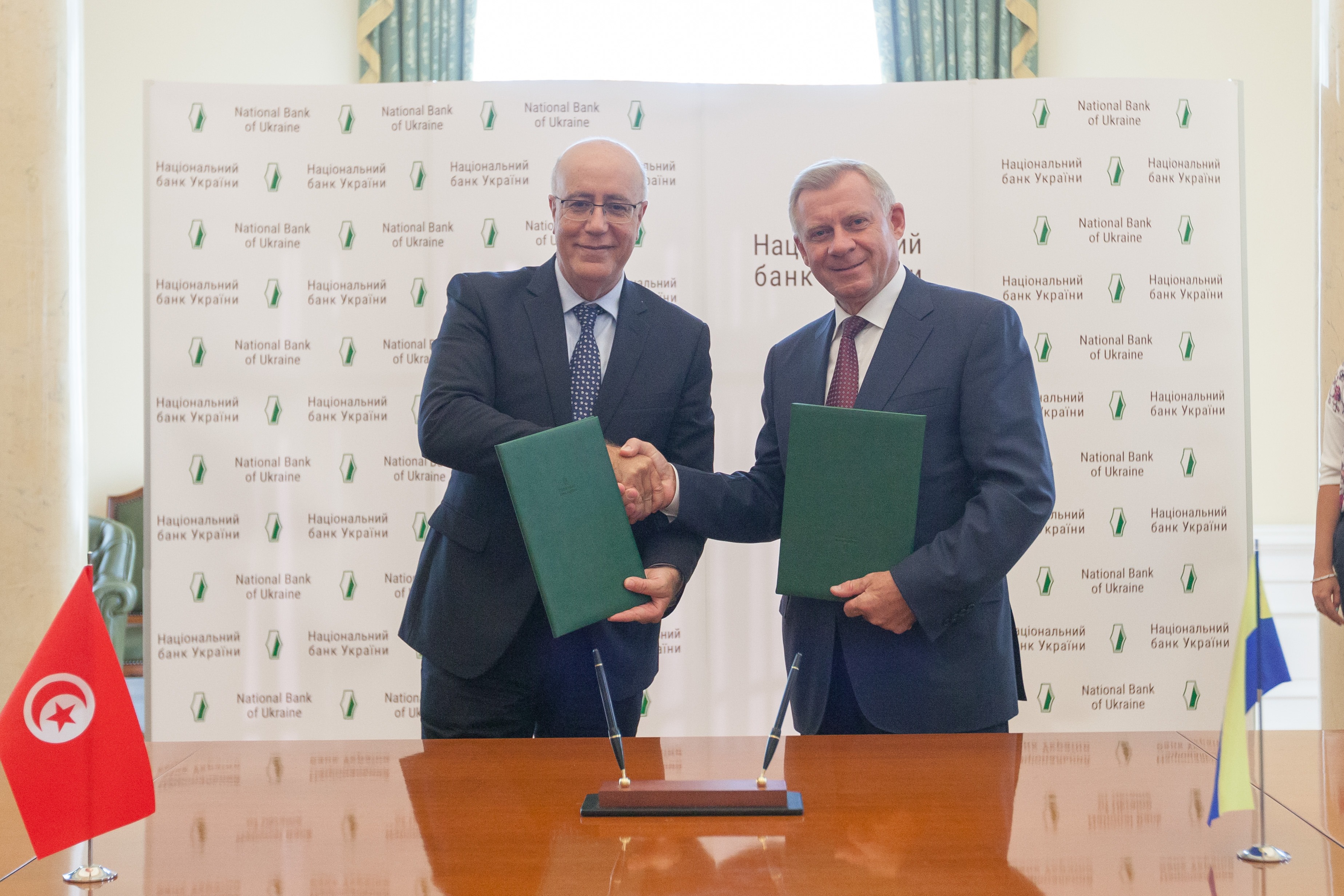 La BCT signe un protocole d’accord avec la Banque Nationale d’Ukraine