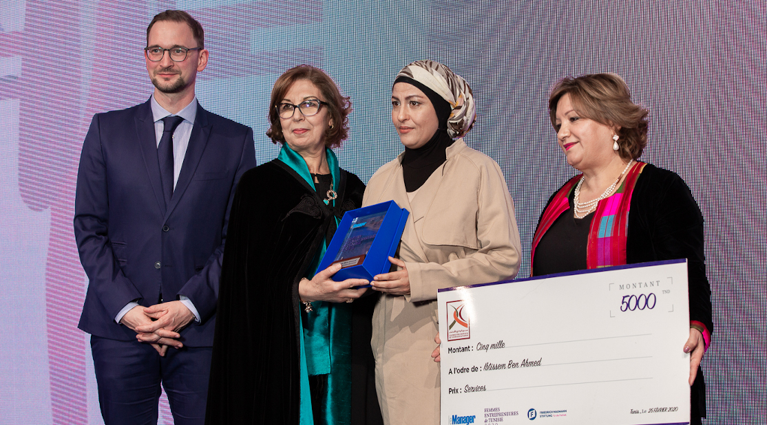 Fatma Samet élue Femme Entrepreneure de l'Année 2020 - Managers