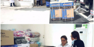 MG: matériel et équipements de tout genre pour les hôpitaux de la Rabta et Abderrahman Mami