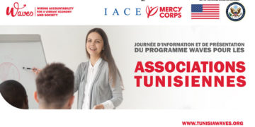 Mercy Corps et l’IACE lancent “Tunisia Waves” pour soutenir les associations de la société civile