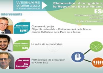 Webinar BVMT: le Reporting extra-financier comme nouveau vivier de performances