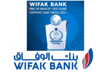 Wifak Bank remporte le prix “Best Islamic Corporate Bank Tunisia 2020”
