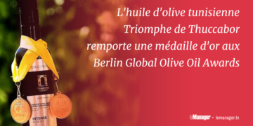 La marque tunisienne d’huile d’olive Triomphe de Thuccabor a remporté une médaille d’or aux Berlin Global Olive Oil Awards