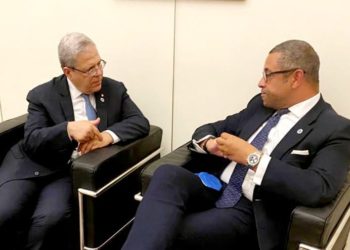 Rencontre des deux ministres tunisien et anglais des affaires étrangères à Matara