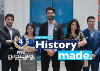 Marketing Méditerranée Tunisie est élue Meilleure Junior Entreprise en Tunisie pour cette année