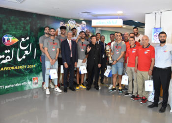 Tunisie Télécom fête le sacre de l’équipe nationale de basketball