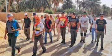 Pour la première fois depuis 10 ans, un groupe de touristes européens débarque en Libye