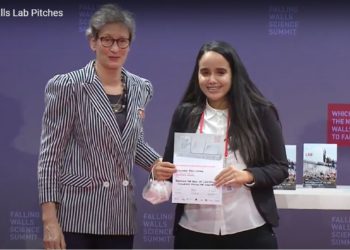 L’ingénieure tunisienne Souleima Ben Lkima a remporté le prix du public à la compétition Falling Walls à Berlin