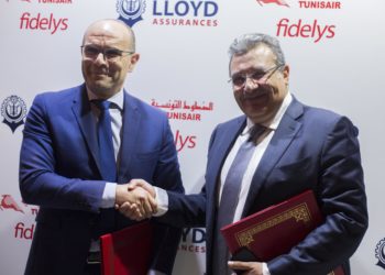 Signature d’une convention de partenariat entre Tunisair-Fidelys et Lloyd Assurances
