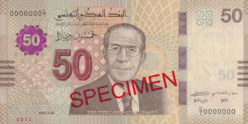 Mise en circulation de deux nouveaux billets de banque de 5 et 50 dinars à partir d’aujourd’hui