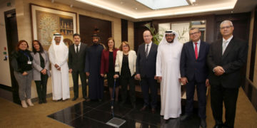 Première réunion du conseil d’administration de la Banque de Tunisie et des Émirats dans son nouveau siège social