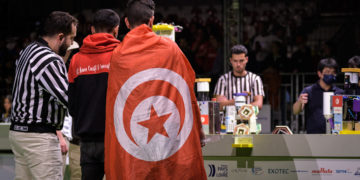 Les Tunisiens d’Aerobotix INSAT (équipe A) se sont qualifiés pour la finale d’Eurobot