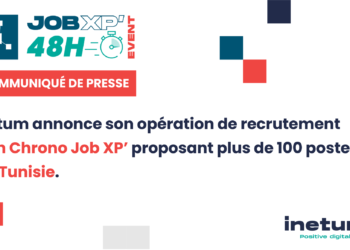 Inetum annonce son opération de recrutement 48h Chrono Job XP’ proposant plus de 100 postes en Tunisie