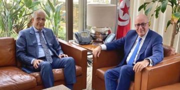 Visite du gouverneur de la Banque centrale libyenne à Tunis