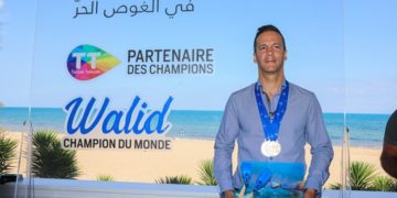 Tunisie Telecom reçoit et félicite le champion du monde Walid Boudhiaf à son retour
