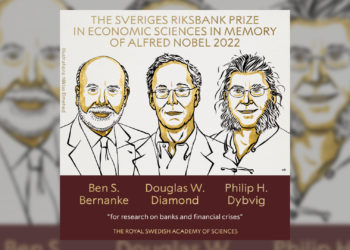 Le Nobel d’économie a été décerné pour récompenser la recherche sur les banques et les crises financières