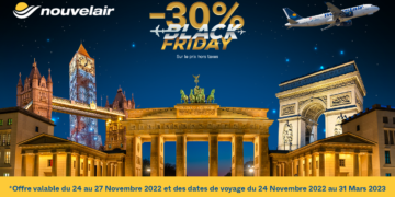 Nouvelair offre une réduction de 30% pour le Black Friday