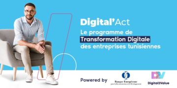 Digital’Act vise à accompagner 10 000 entreprises tunisiennes dans leur transformation digitale