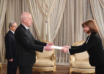 Kaïs Saïed reçoit les lettres de créance de nouveaux ambassadeurs