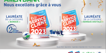 Amen Bank et Amen First Bank remportent le prestigieux label «Elu Service Client de l’Année 2023»