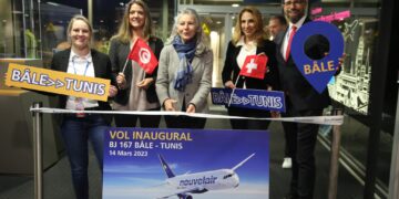 Nouvelair inaugure sa nouvelle ligne aérienne Tunis–Bâle