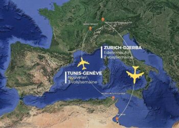 Edelweiss Air lance deux vols entre Zurich et Djerba-Zarzis