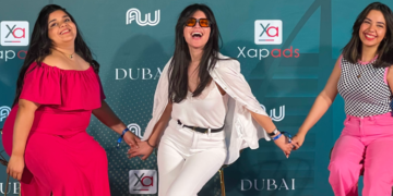 Sarah Lamine sous le feu des projecteurs à Dubaï