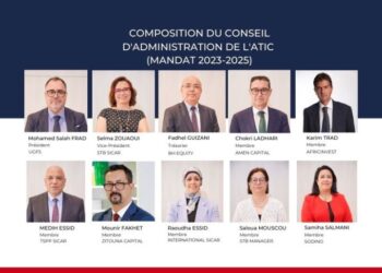 Mohamed Salah Frad reconduit  à la présidence de l’ATIC, l’Association Tunisienne des Investisseurs en Capital