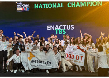 Enactus TBS: championne nationale de l’exposition Enactus, une victoire méritée pour l’entrepreneuriat social en Tunisie