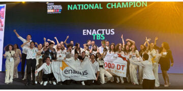 Enactus TBS: championne nationale de l’exposition Enactus, une victoire méritée pour l’entrepreneuriat social en Tunisie