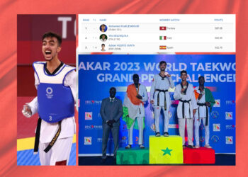 Mohamed Khalil Jendoubi remporte l’or et se qualifie pour les JO Paris 2024