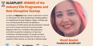Algaplast gagnante du programme Industry’Elle et élue meilleure startup disruptive