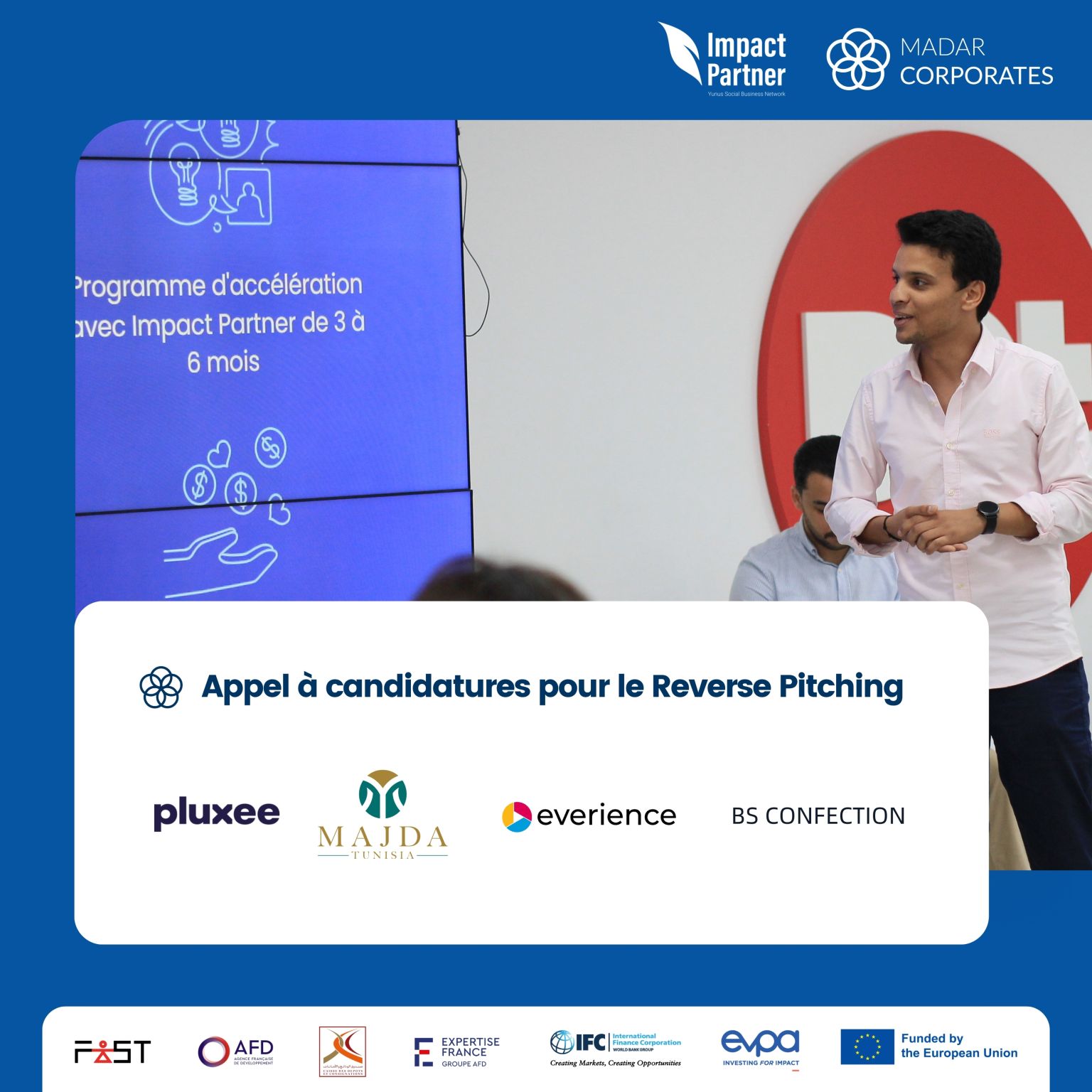 Impact Partner Ouvre Ses Portes Aux Startups Tunisiennes Avec Son Reverse Pitching Managers 