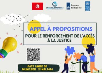 PNUD Banque mondiale lancent projet renforcer accès justice Tunisie