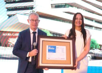 Le Coin Bleu Immobilière obtient la certification HQE Bâtiment en construction pour son projet Agora Garden