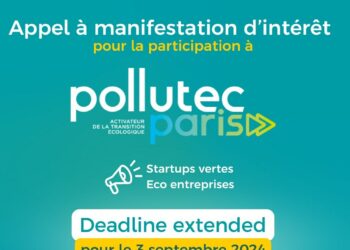 Prolongation de l’appel à manifestation d’intérêt pour la participation à Pollutec