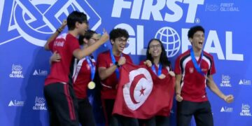 Tunisie brille FIRST Global Challenge Athènes