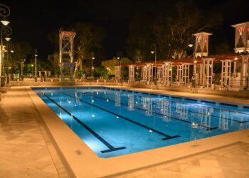 Réouverture de la piscine du Belvédère