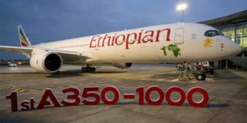 Ethiopian Airlines reçoit premier A350-1000 Afrique