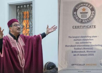 Un conteur tunisien inscrit dans le Guinness