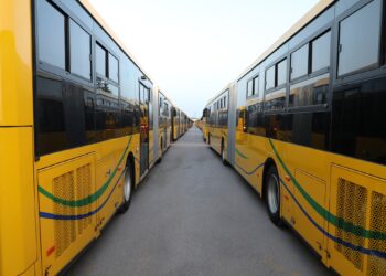 300 nouveaux bus renforcent la flotte de la Transtu en provenance de Chine