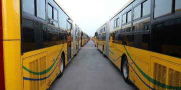 300 nouveaux bus renforcent la flotte de la Transtu en provenance de Chine