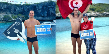 Apnée: Walid Boudhiaf signe un nouveau record national pour la Tunisie au Vertical Blue 2025