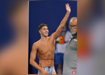 Médaille d’or pour Ahmed Jaouadi, champion du monde sur 800 m nage libre