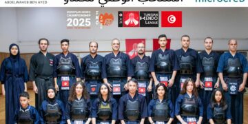 L’excellence tunisienne en marche: l’équipe nationale de kendo en route vers le Japon