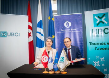 Signature d’une lettre de mandat entre l’UBCI et la BERD pour la mise en place d’une ligne de crédit verte