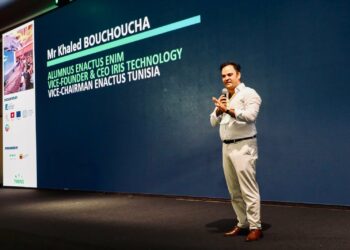 Khaled Bouchoucha nommé président d’Enactus Tunisia